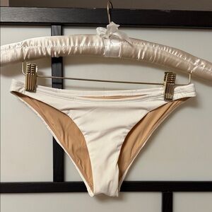 LUCAS HUGH London White Performance Bottoms | Sealed Seams Bikini Brief XS